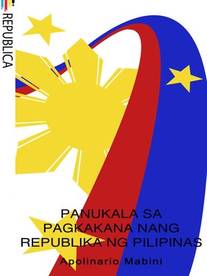 cover image of Panukala sa Pagkakana nang Republika ng Pilipinas